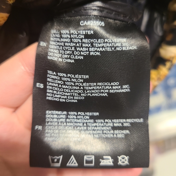 HP👌💫 NOIZE Claire Cheeta Animal Print jacket long M - Picture 10 of 13